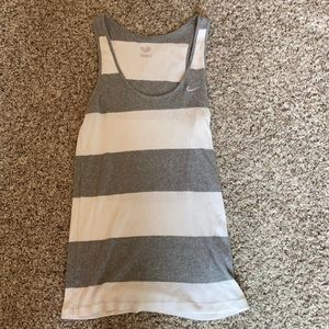 Nike striped tank